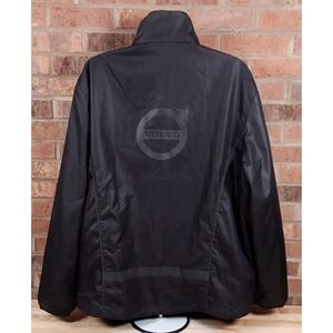 Volvo‎ Official Merchandise Mens Full Zip Windbreaker 2XL Black Polyester Jacket